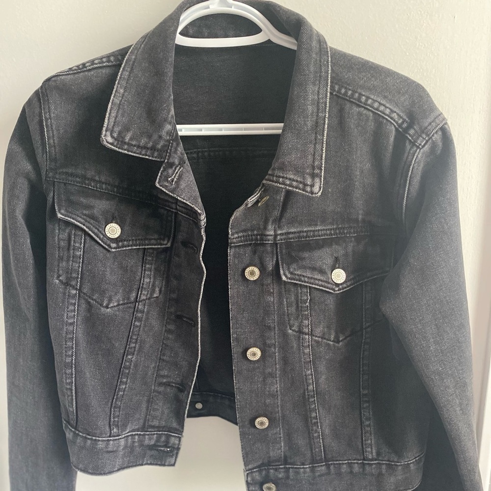 Brandy Melville Washed Denim Jacket